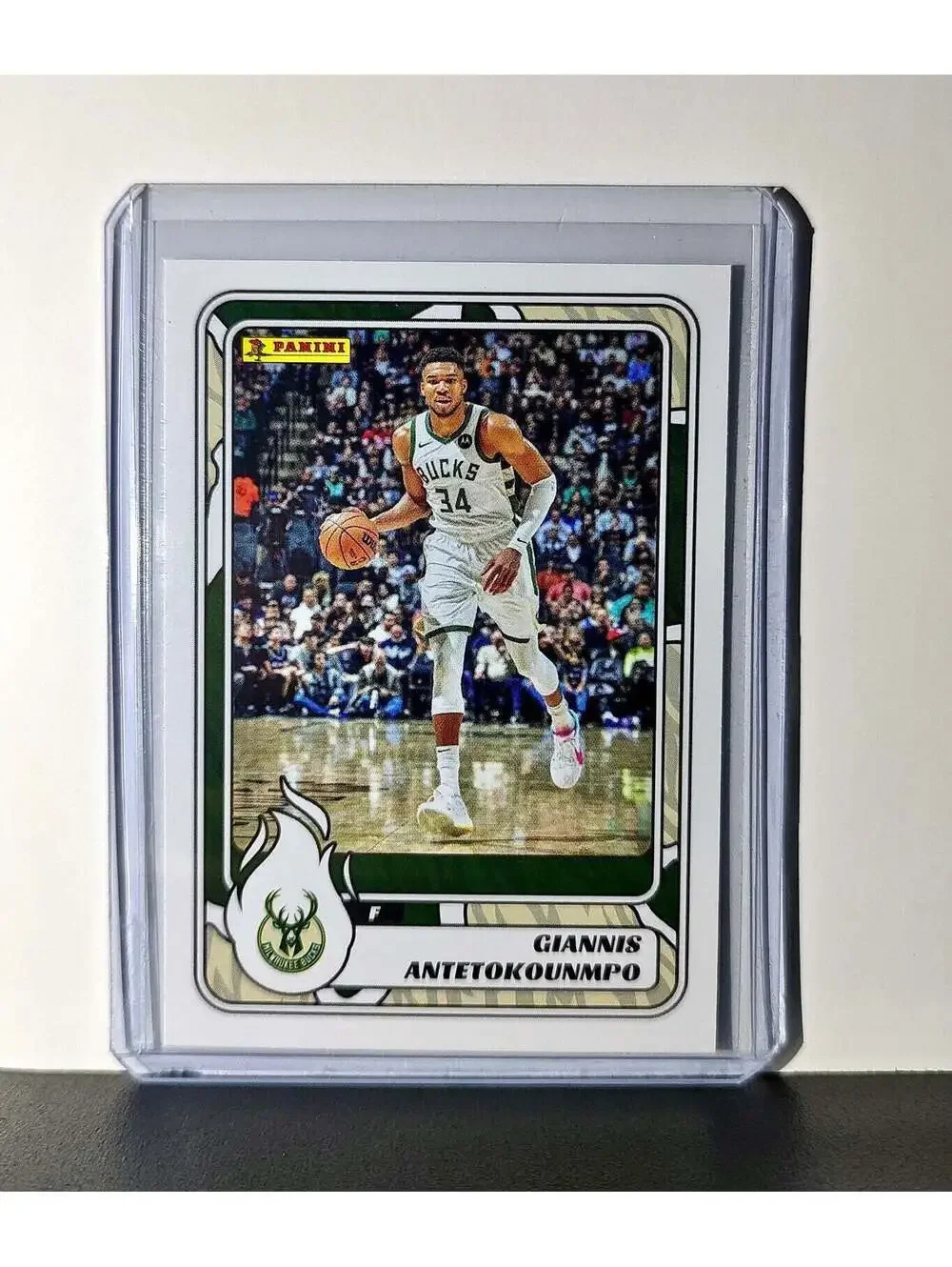 Giannis Antetokounmpo 2024-25 Panini NBA #51 Sticker Card Milwaukee Bucks
